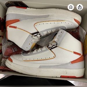 Jordan 2 Retro SP Maison Chateau Rouge Size 10